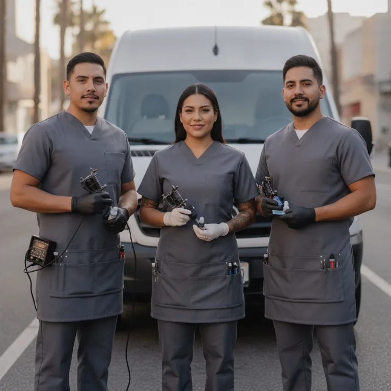 Tatuador equipo en Guadalupe